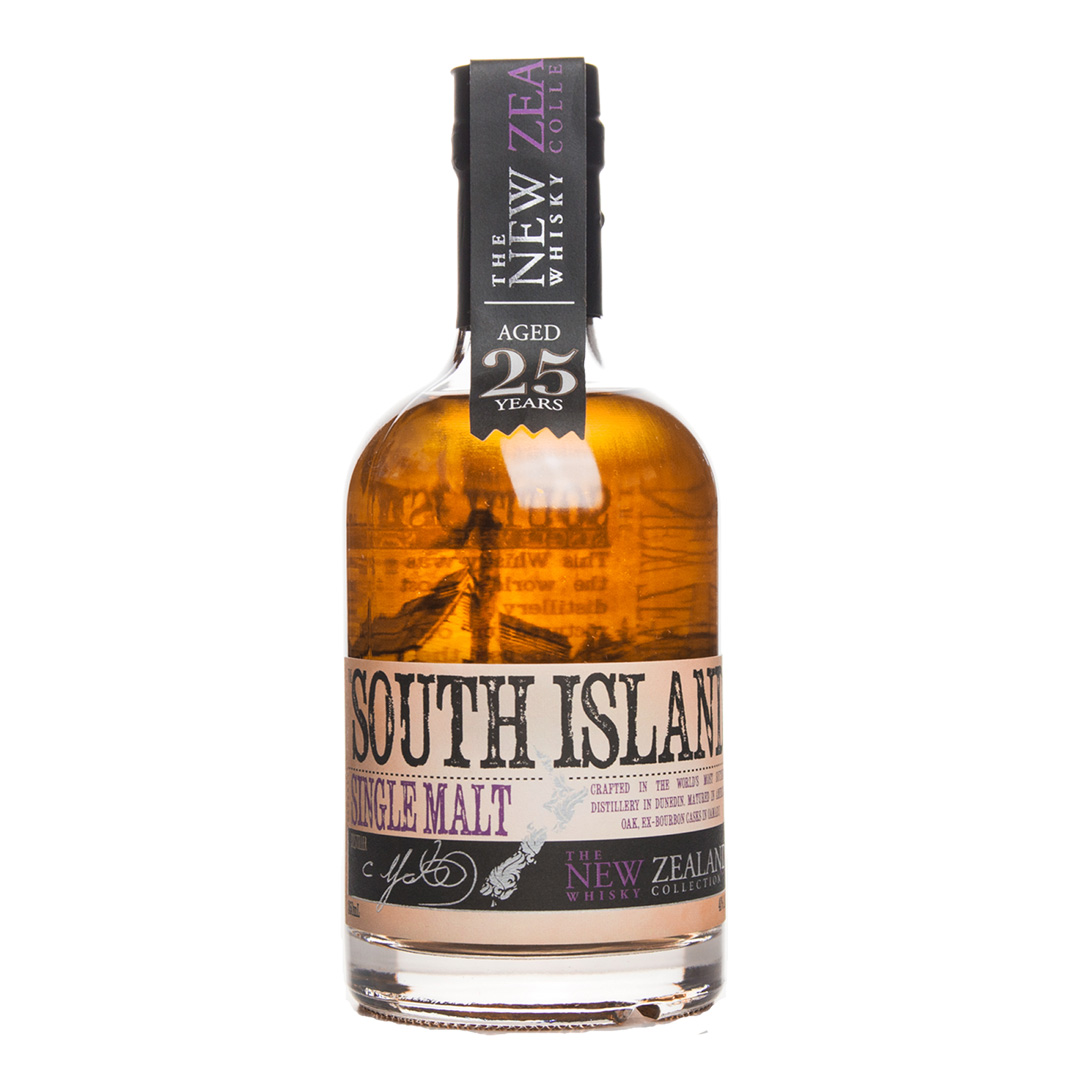 The New Zealand South Island 25 Year Old Single Malt Whisky 350mL