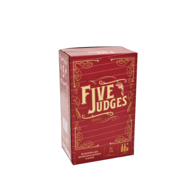 FIVE JUDGES SHIRAZ CASK 2L
