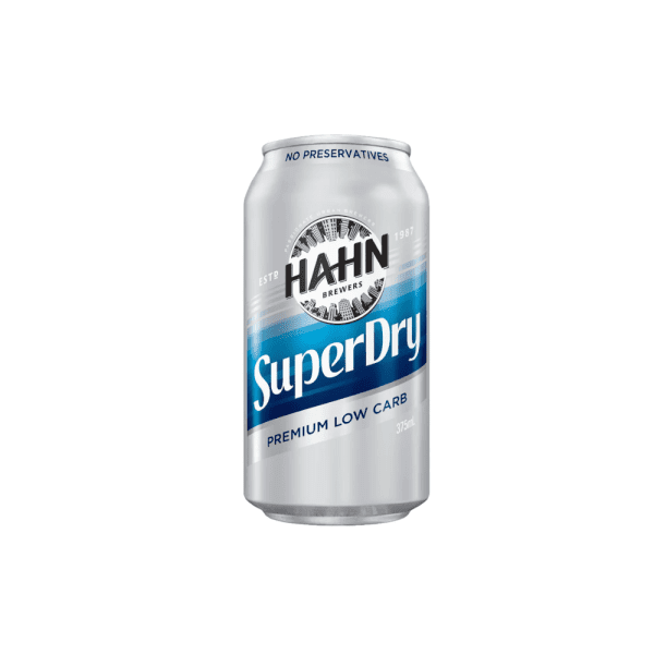 HAHN SUPER DRY 4.6% CAN 375ML