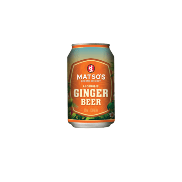 MATSOS ALC GING BEER CAN 330ML